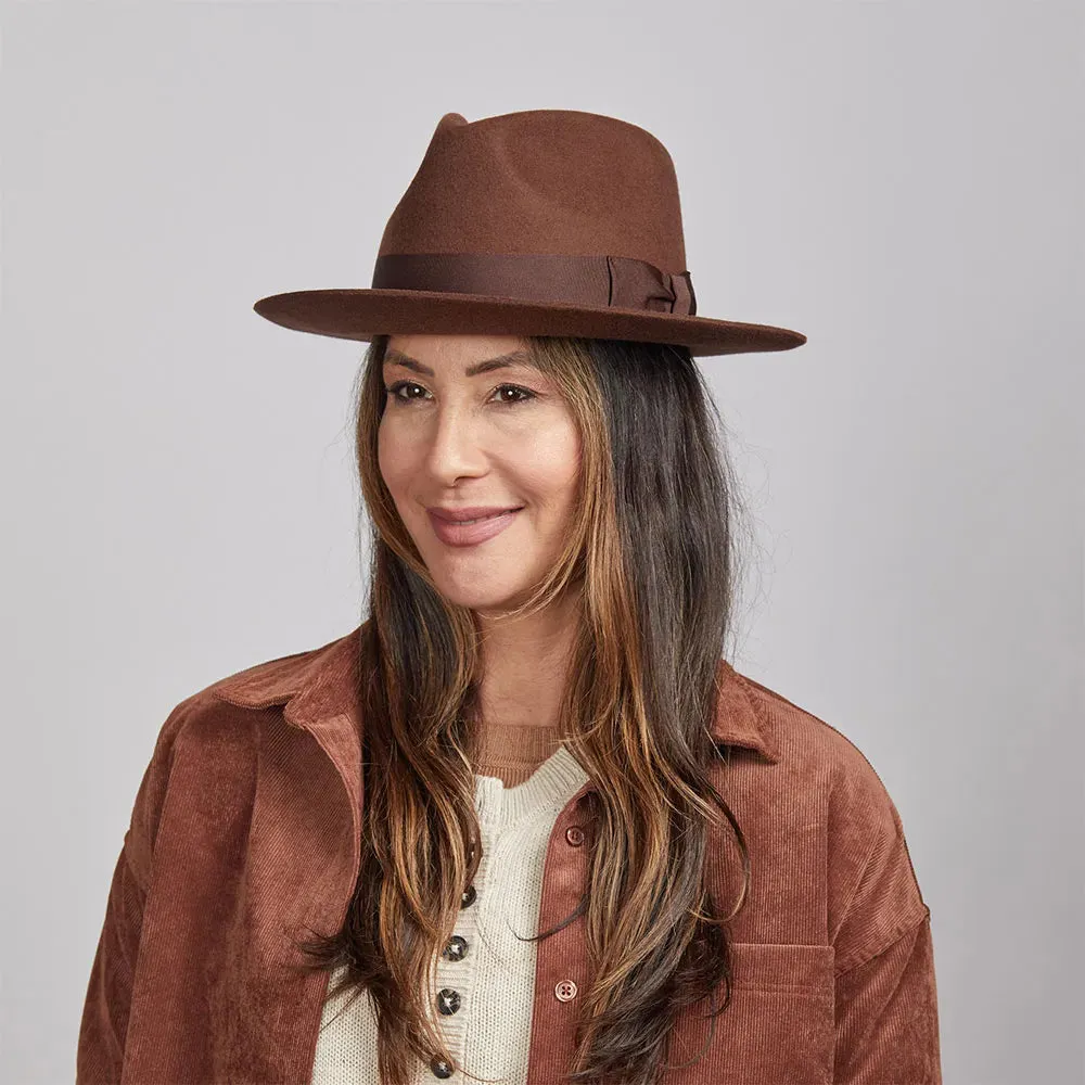 Adventure | Womens Felt Fedora Hat