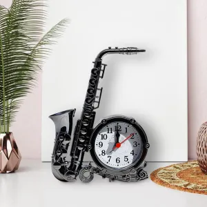 Alarm Clock Vintage Table Clock Retro Craft Loud Bell Alarm for Bedside Farmhouse Gift Decor