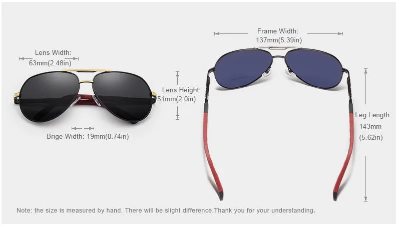Aviator Style Sunglasses
