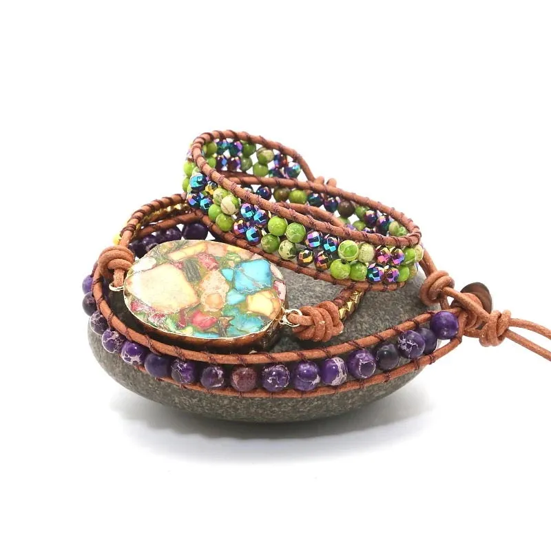 Calming Earth Wrap Bracelet