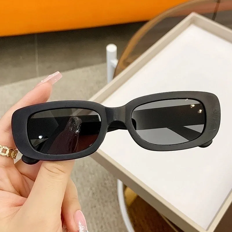 Cartoon Style Square Ac Square Full Frame Kids Sunglasses