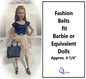 CC - Fashion Belts for 1:6 Dolls