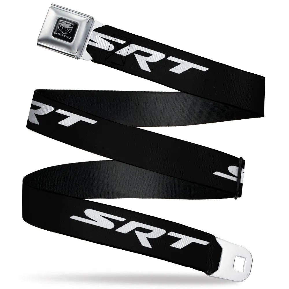 Dodge Viper Seatbelt Belt - SRT Black/Red/White Webbing