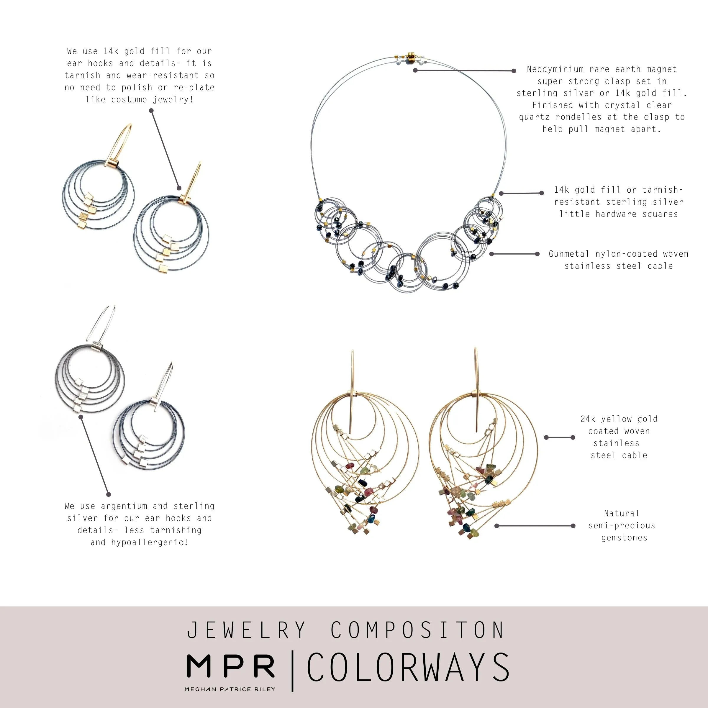 Double Double Hook Earrings (Max)
