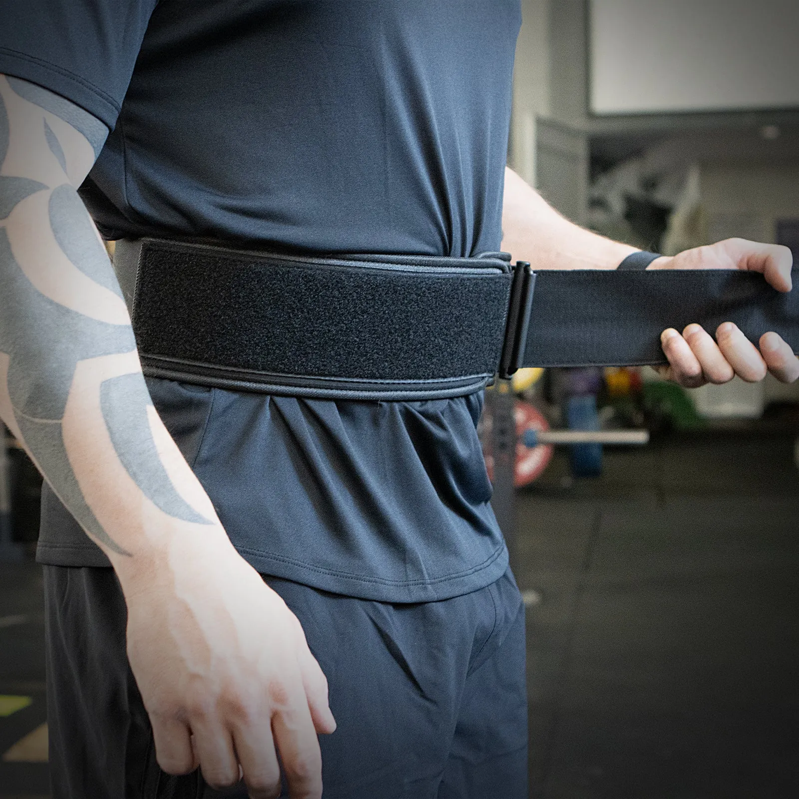 Flex-Fit Weightlifting Belt, Black