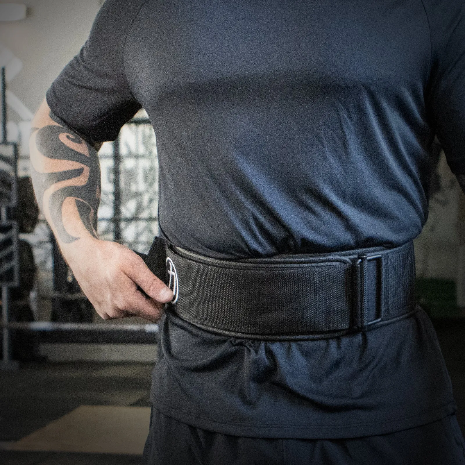Flex-Fit Weightlifting Belt, Black