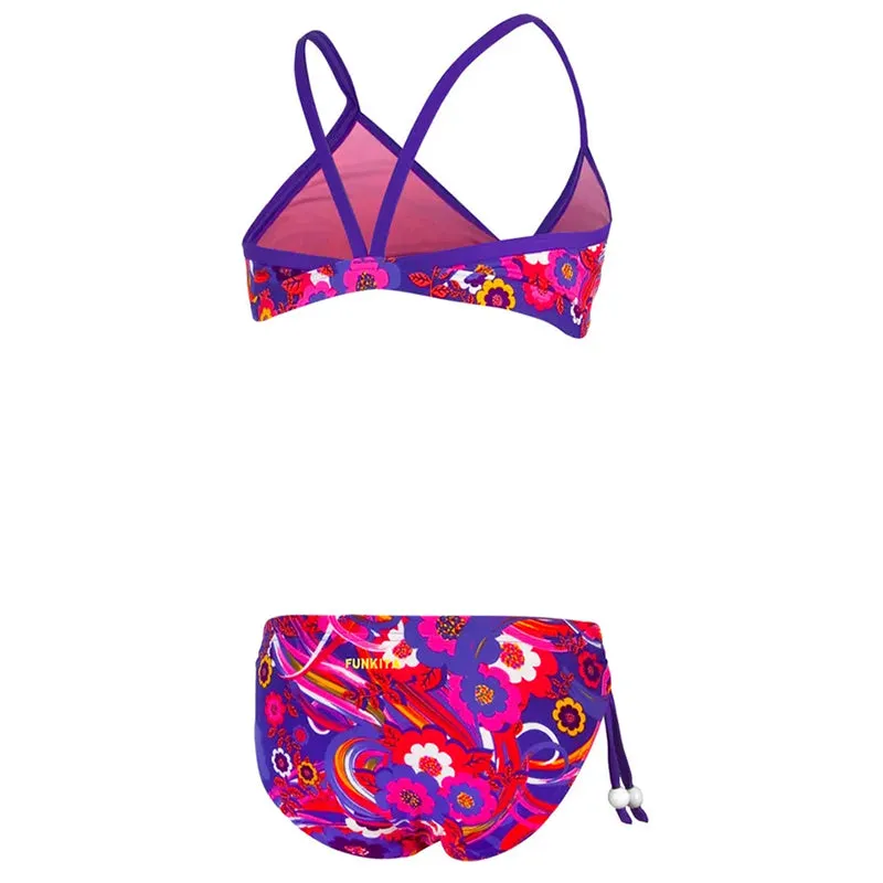 Funkita - Kiss Me Quick - Girls Tie Detail Two Piece