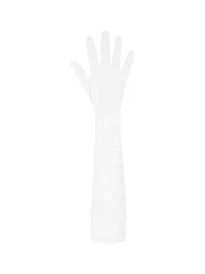 Grace White Long Gloves