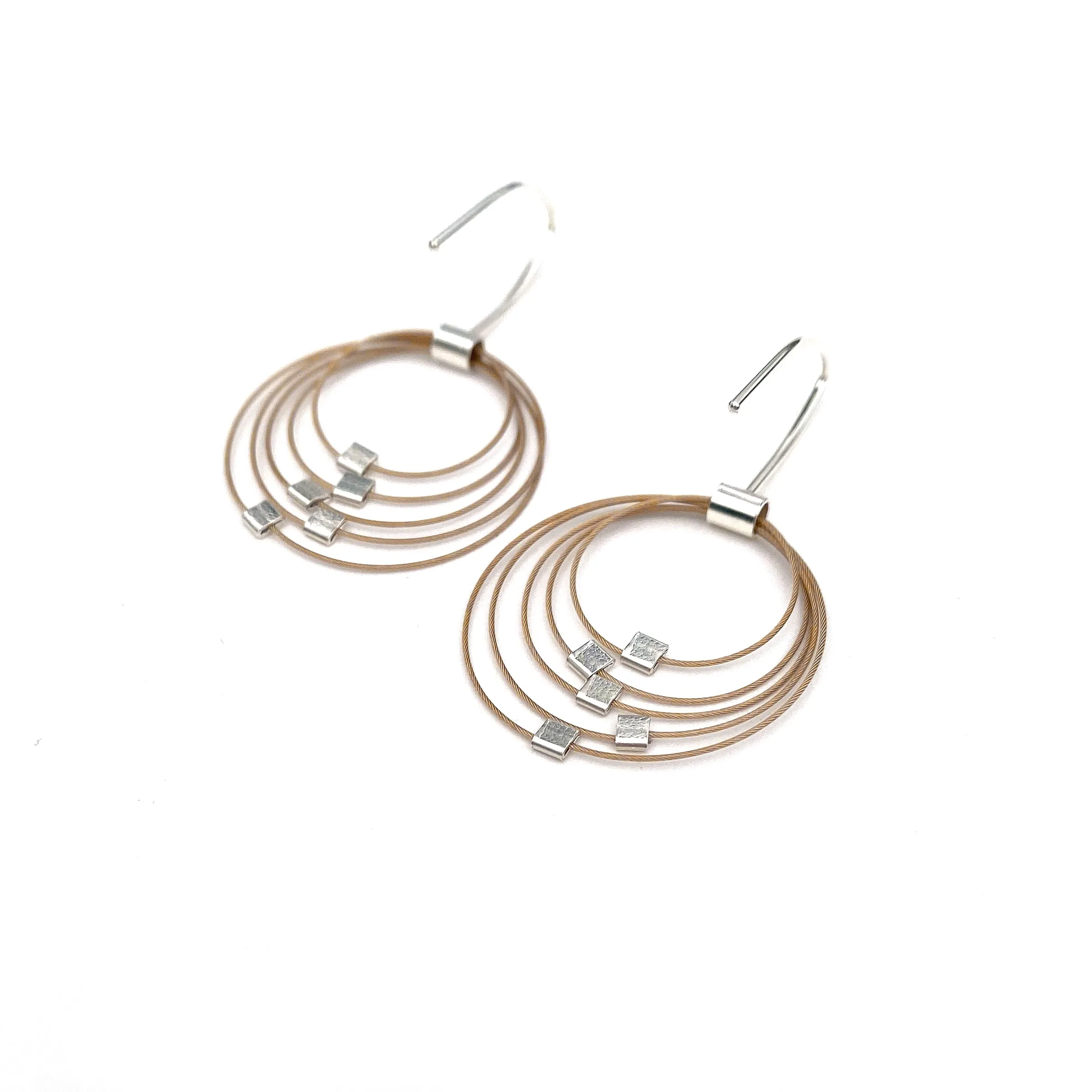 Grad Circle Hook Earrings (SINGLE EARRING ORDERING)