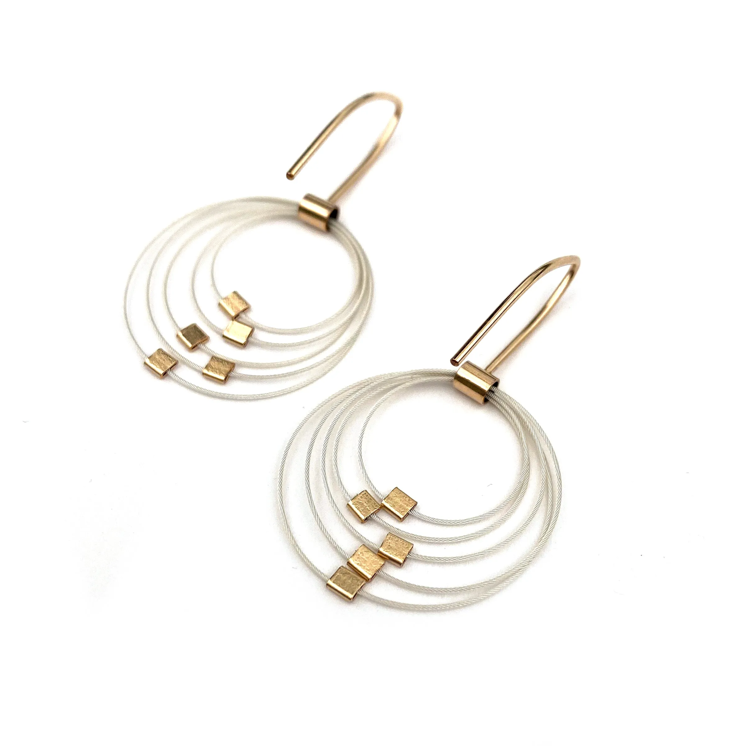 Grad Circle Hook Earrings (SINGLE EARRING ORDERING)