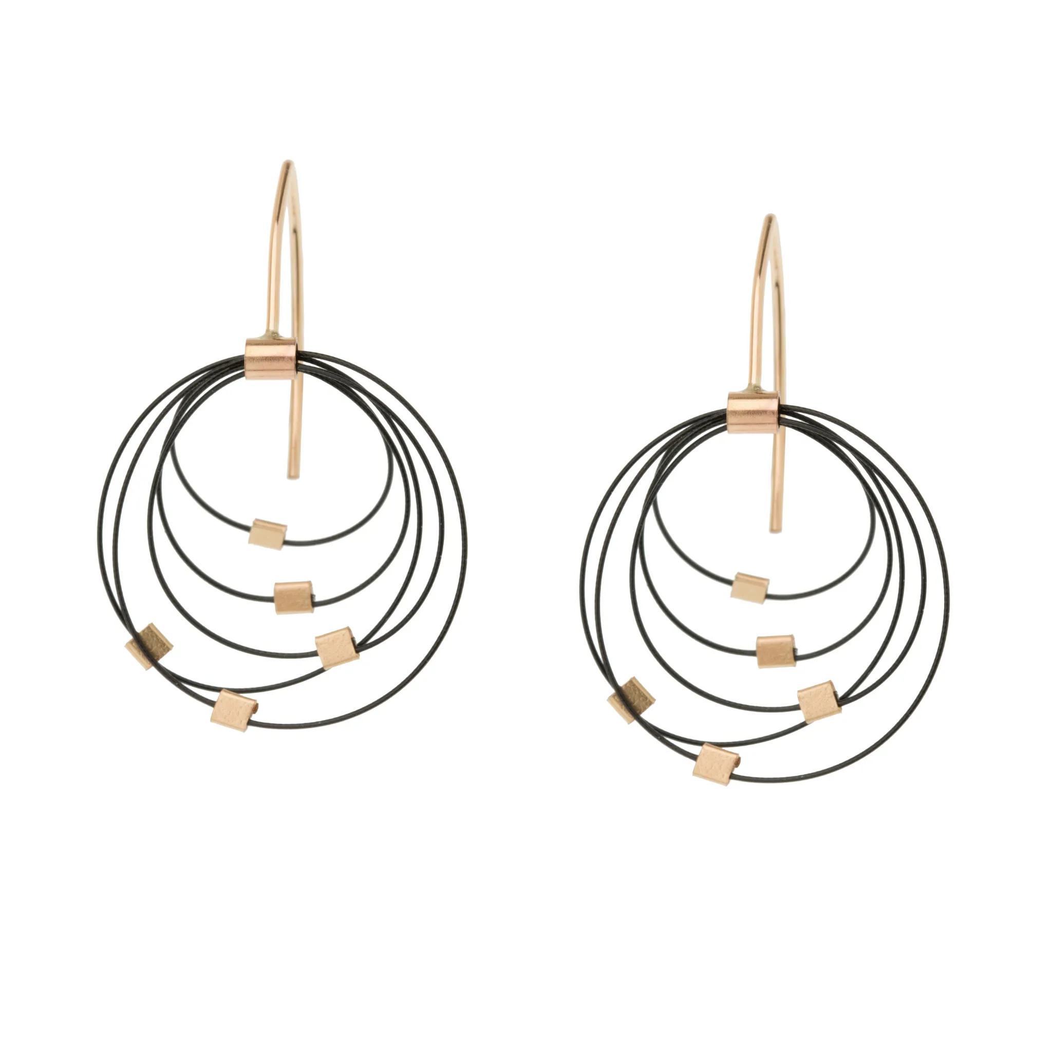 Grad Circle Hook Earrings (SINGLE EARRING ORDERING)