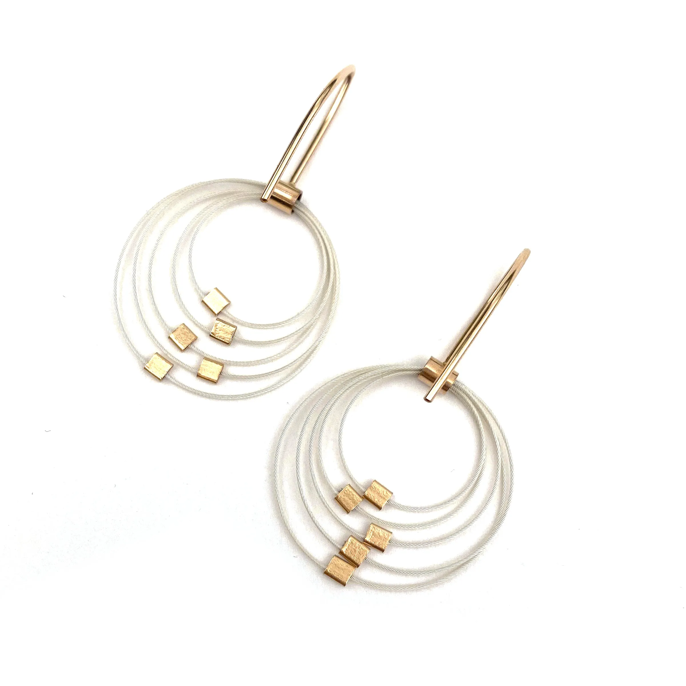 Grad Circle Hook Earrings (SINGLE EARRING ORDERING)