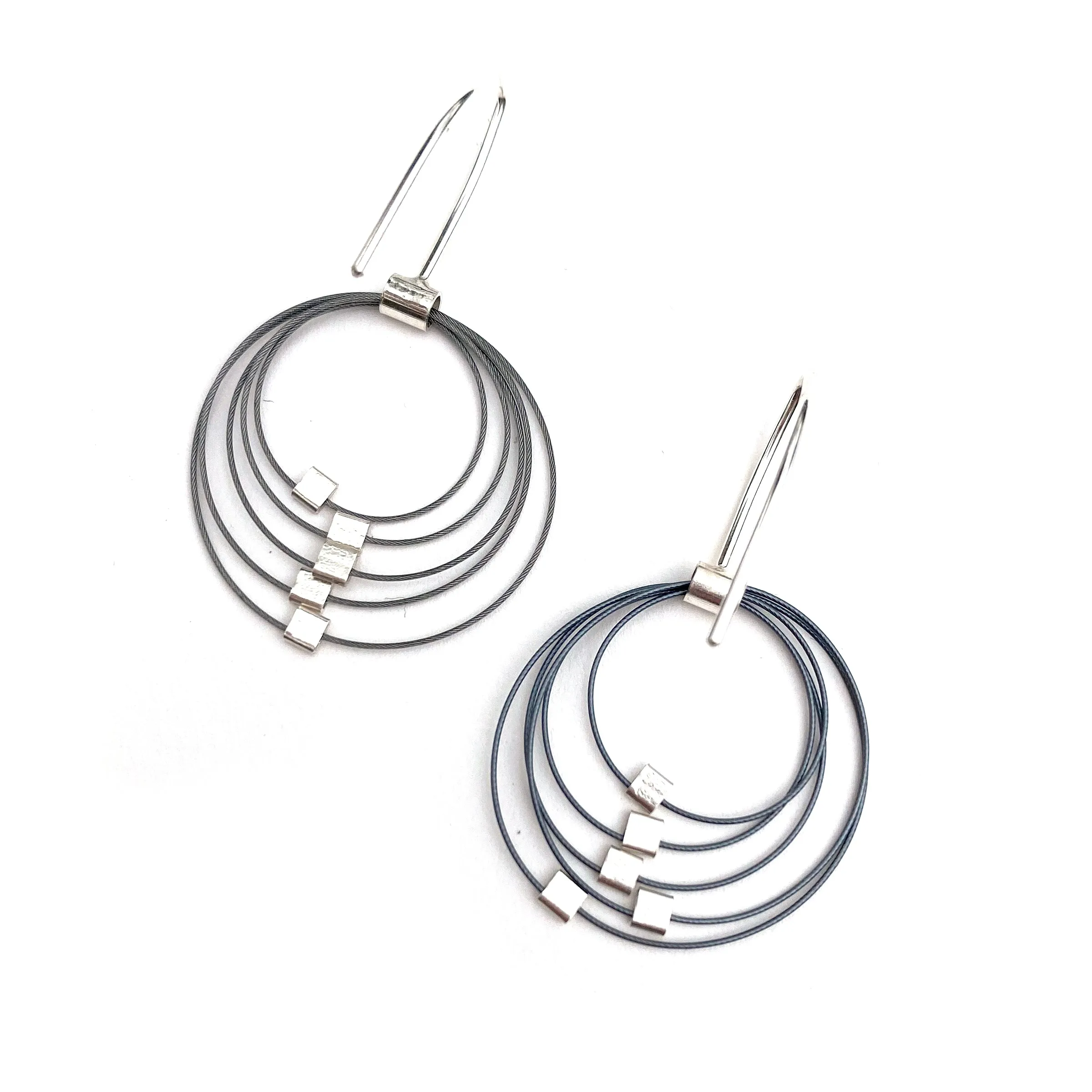 Grad Circle Hook Earrings (SINGLE EARRING ORDERING)