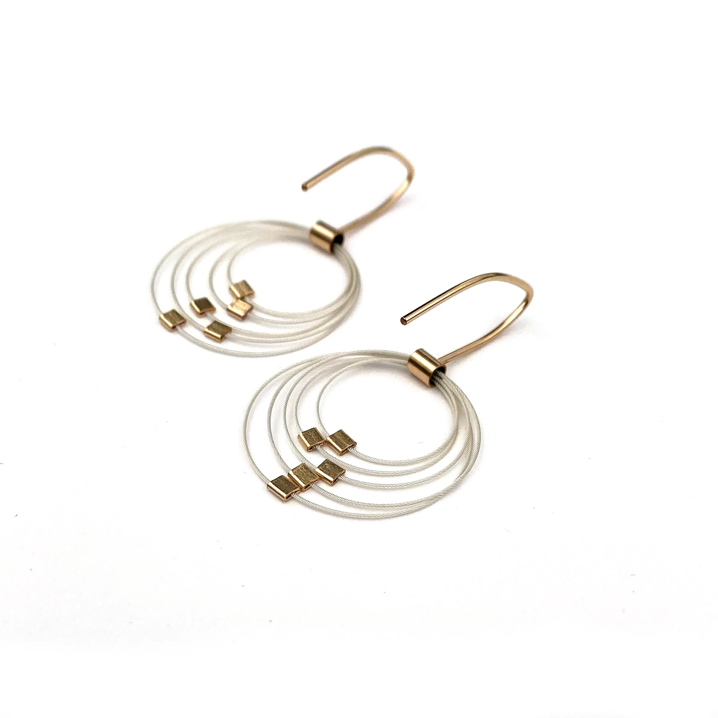 Grad Circle Hook Earrings (SINGLE EARRING ORDERING)