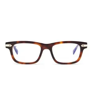 Hublot Unisex Havana Wayfarer Optical Frame