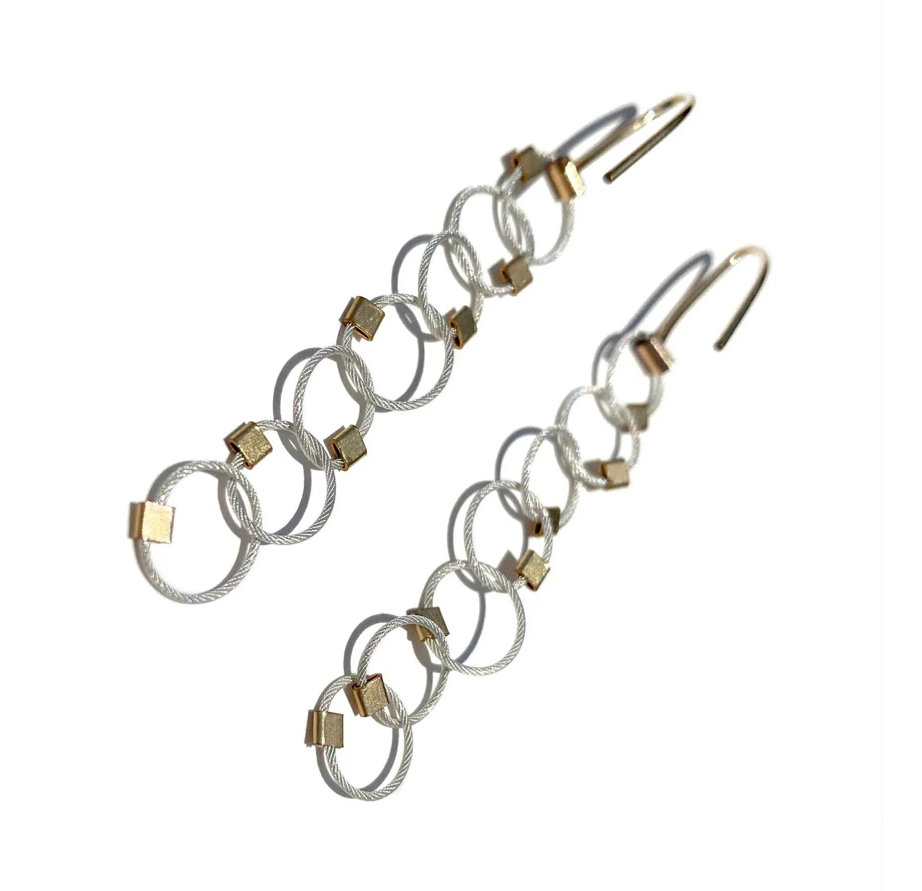 Interlock Hook Earrings