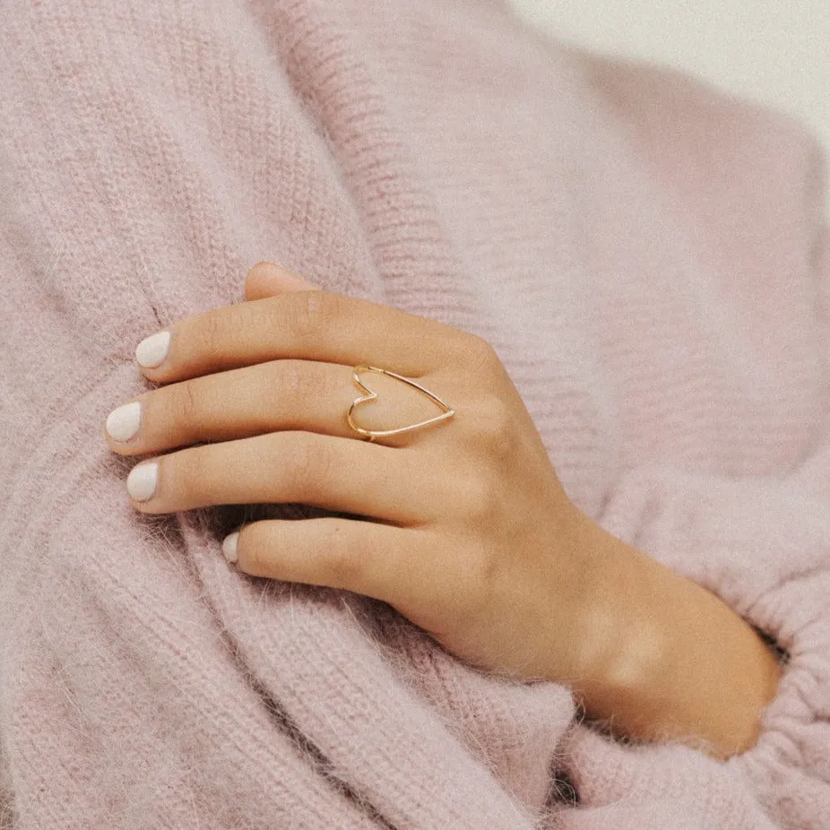 Lovestruck Heart Ring