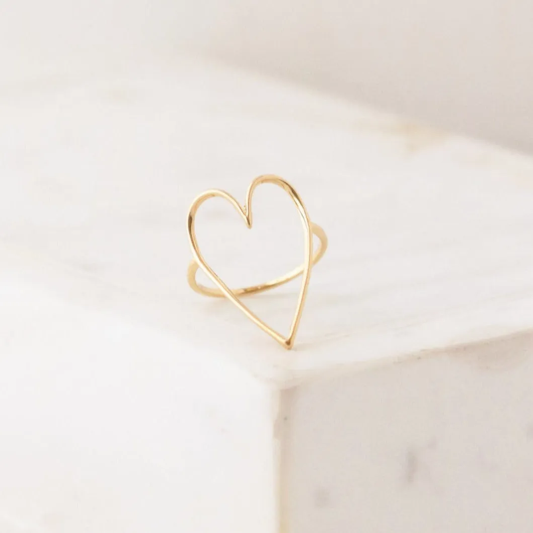 Lovestruck Heart Ring