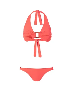 Paris Tangerine Halterneck Bikini