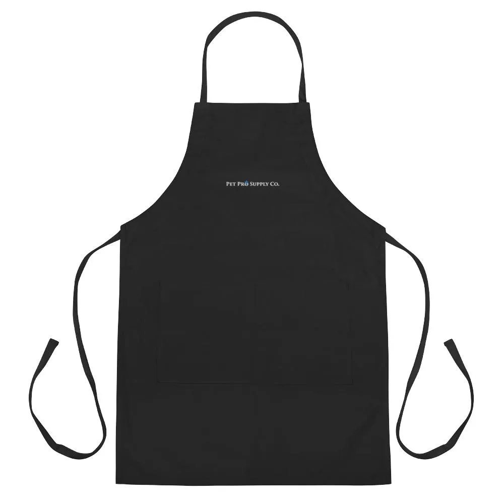 Pet Pro Supply Co. Embroidered Apron - White Logo