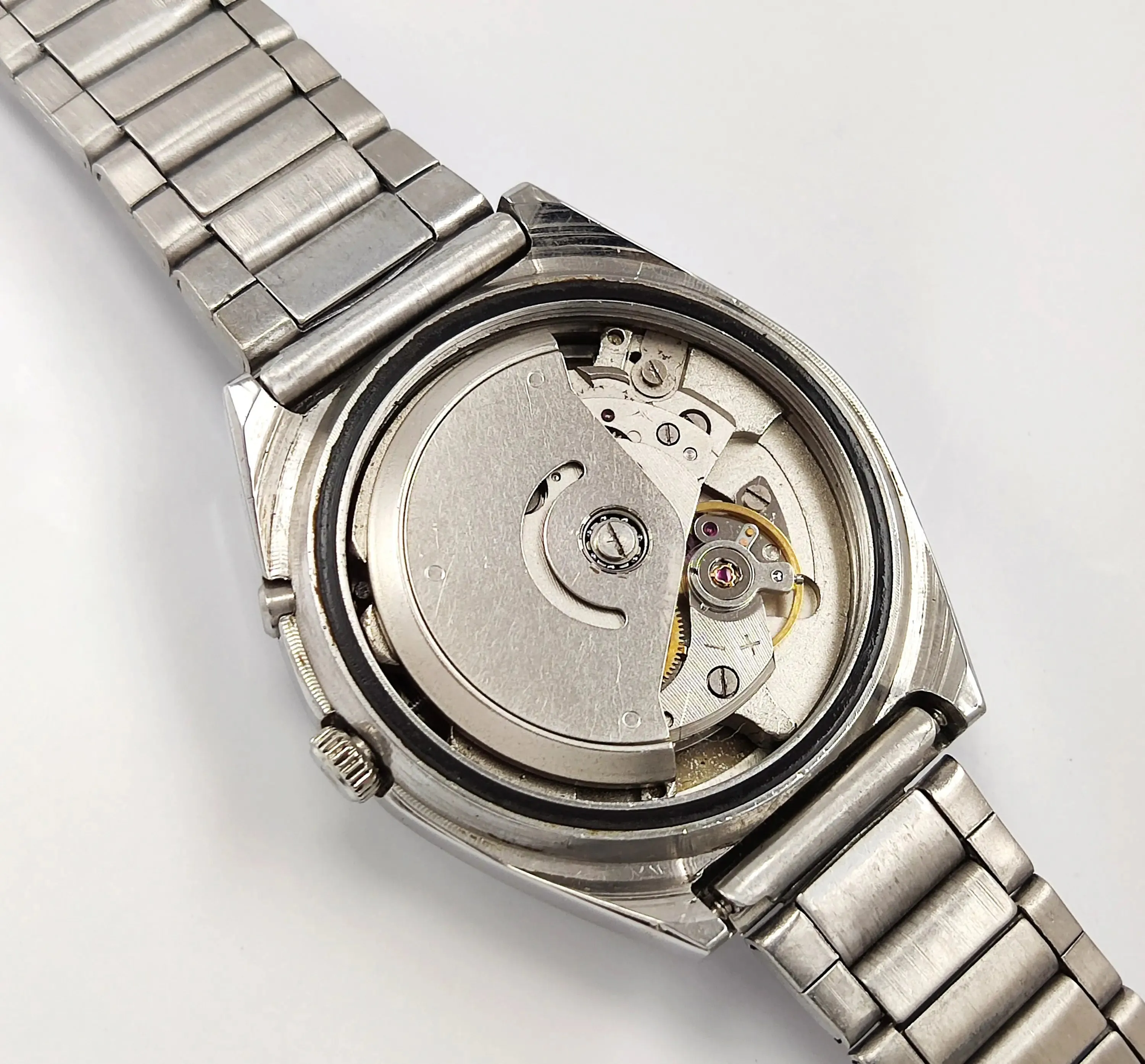 Ricoh Golden Multi-Color 21 Jewels-R31 Day Date Men's Watch
