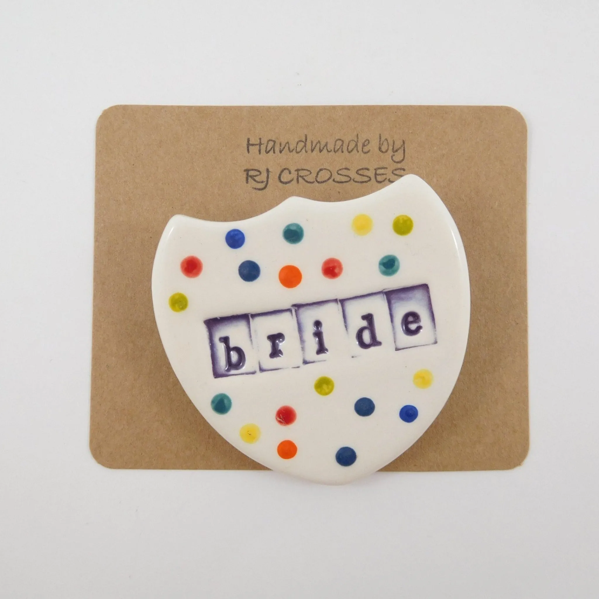 RJ Crosses Brooches - Bridesmaid*