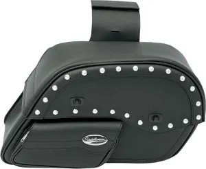 Saddlemen Desperado Slant Face Pouch Saddlebags Black