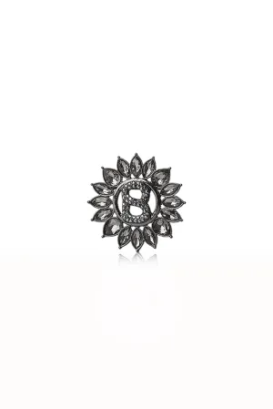 Siera Brooch - Black