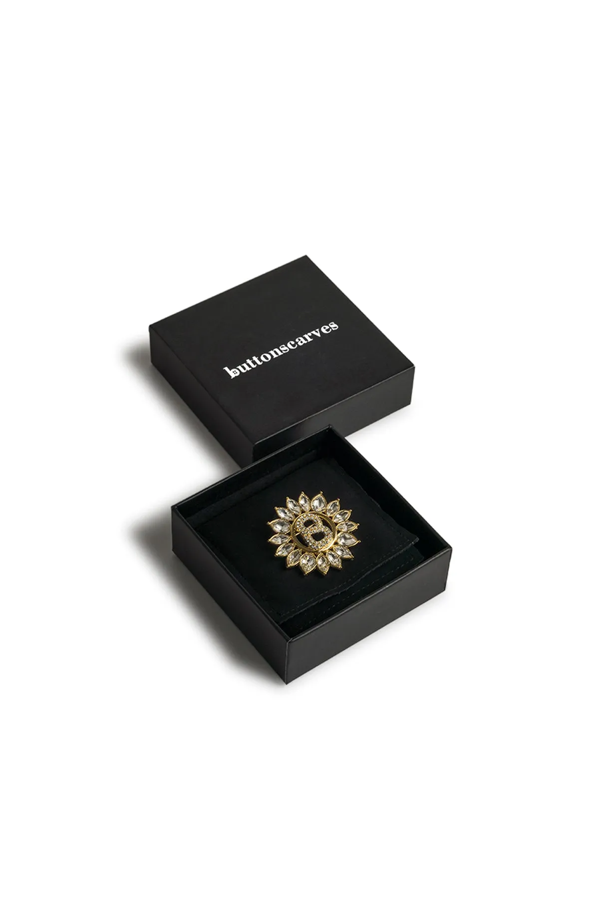 Siera Brooch - Gold