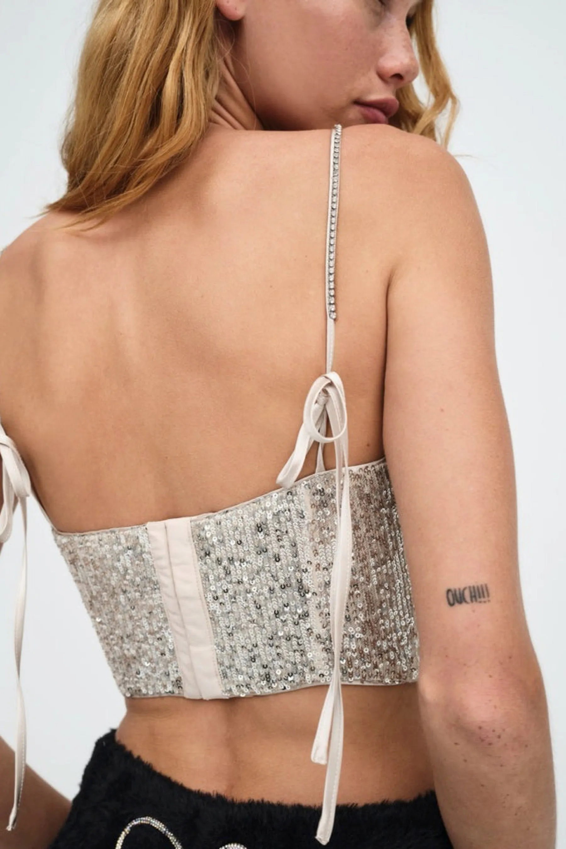 Silver Tia Top