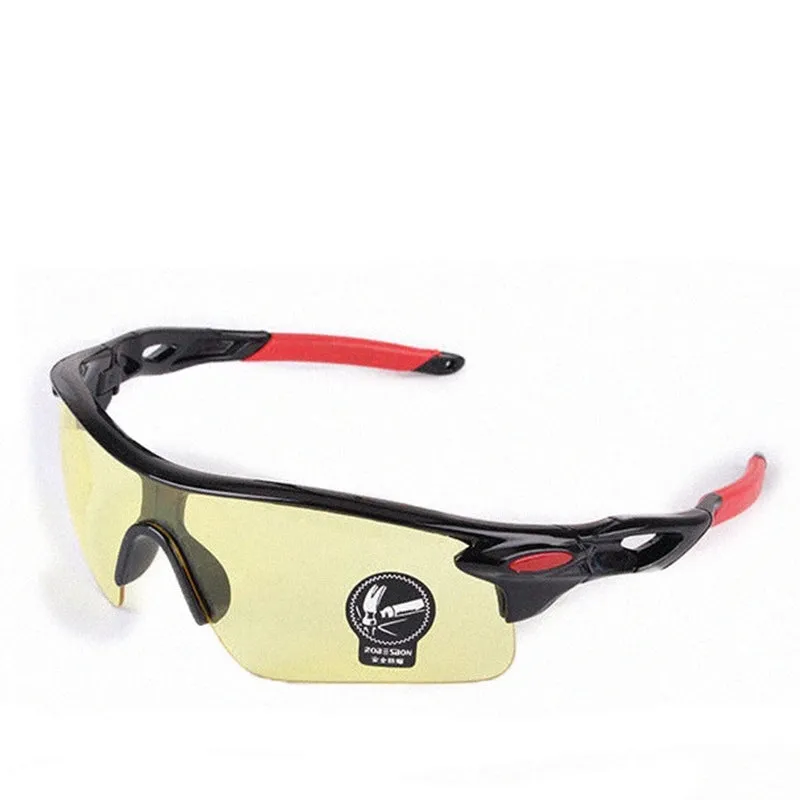 Simple Style Classic Style Color Block Pc Butterfly Frame Clips Sports Sunglasses