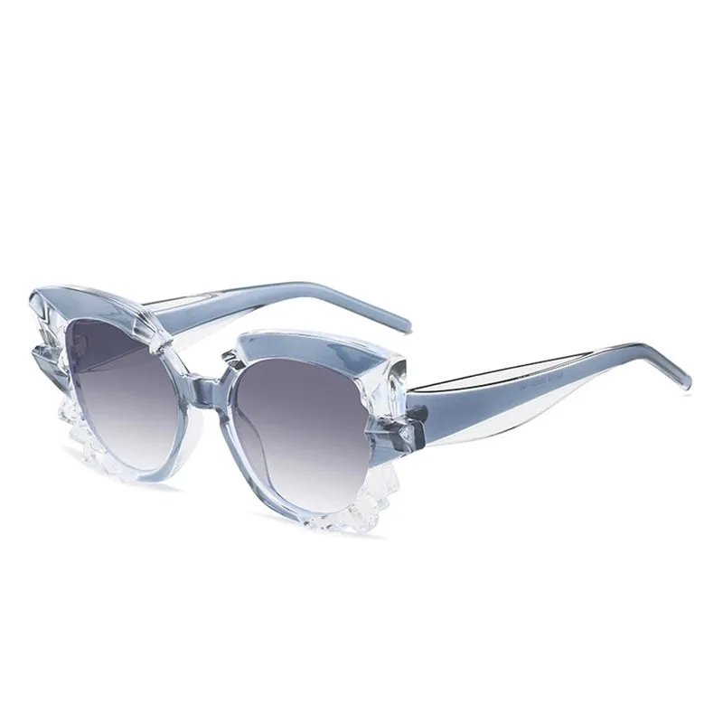 Simple Style Classic Style Color Block Pc Cat Eye Full Frame Women's Sunglasses