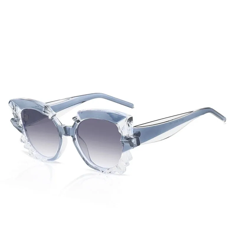 Simple Style Classic Style Color Block Pc Cat Eye Full Frame Women's Sunglasses