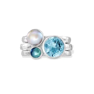 Spirit Twinkle Stacking Rings