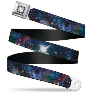 Starburst Seatbelt Belt - Galaxy Collage Webbing