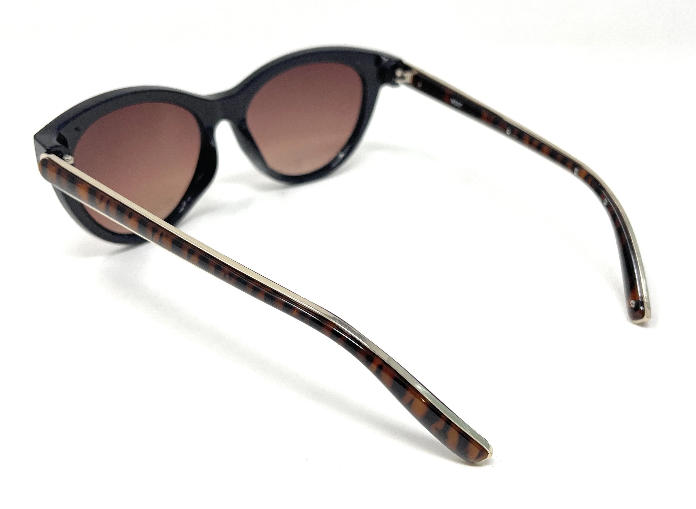 Sunglasses Black Brown Retro Frame with Brown Next 101