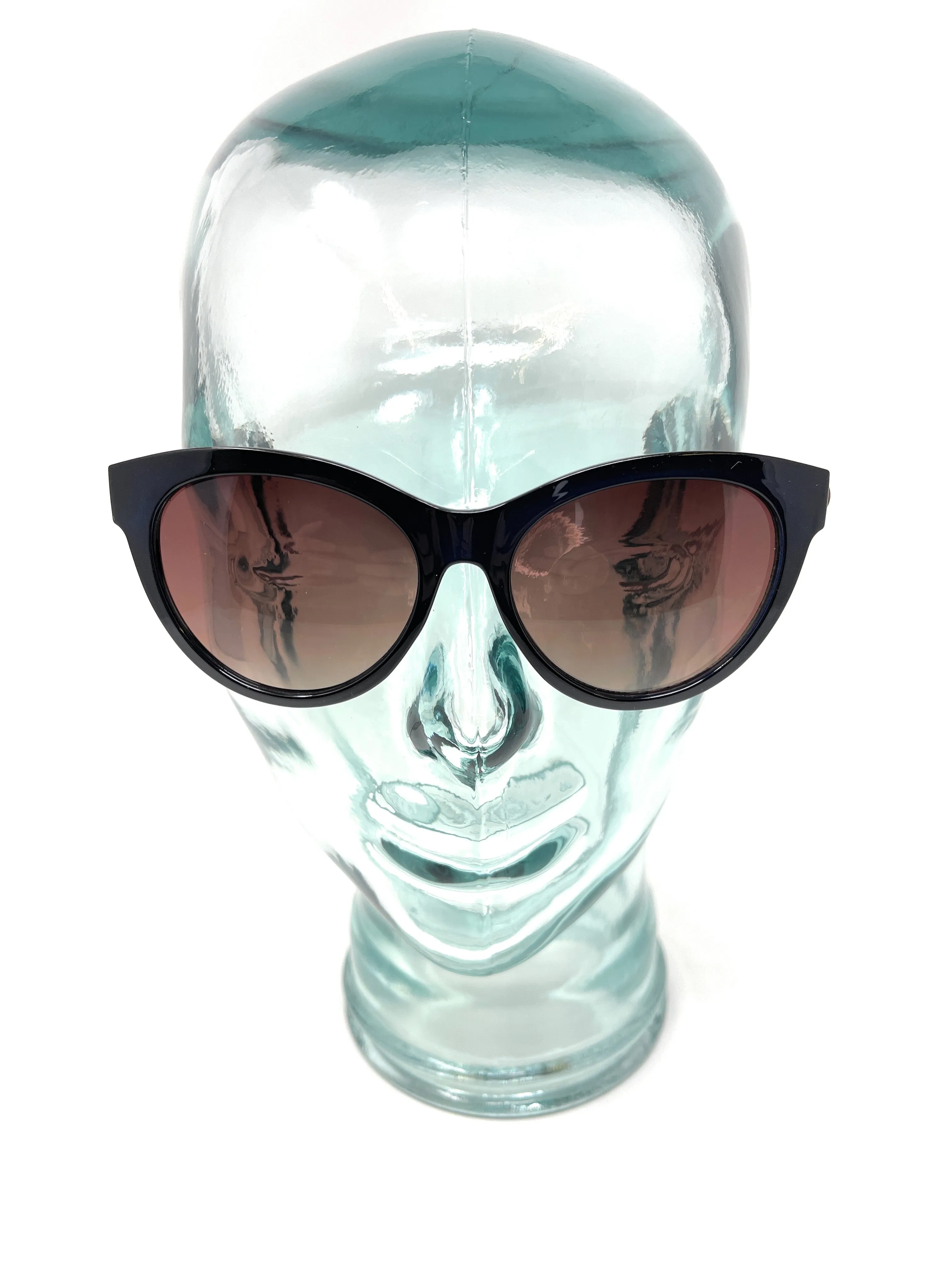 Sunglasses Black Brown Retro Frame with Brown Next 101