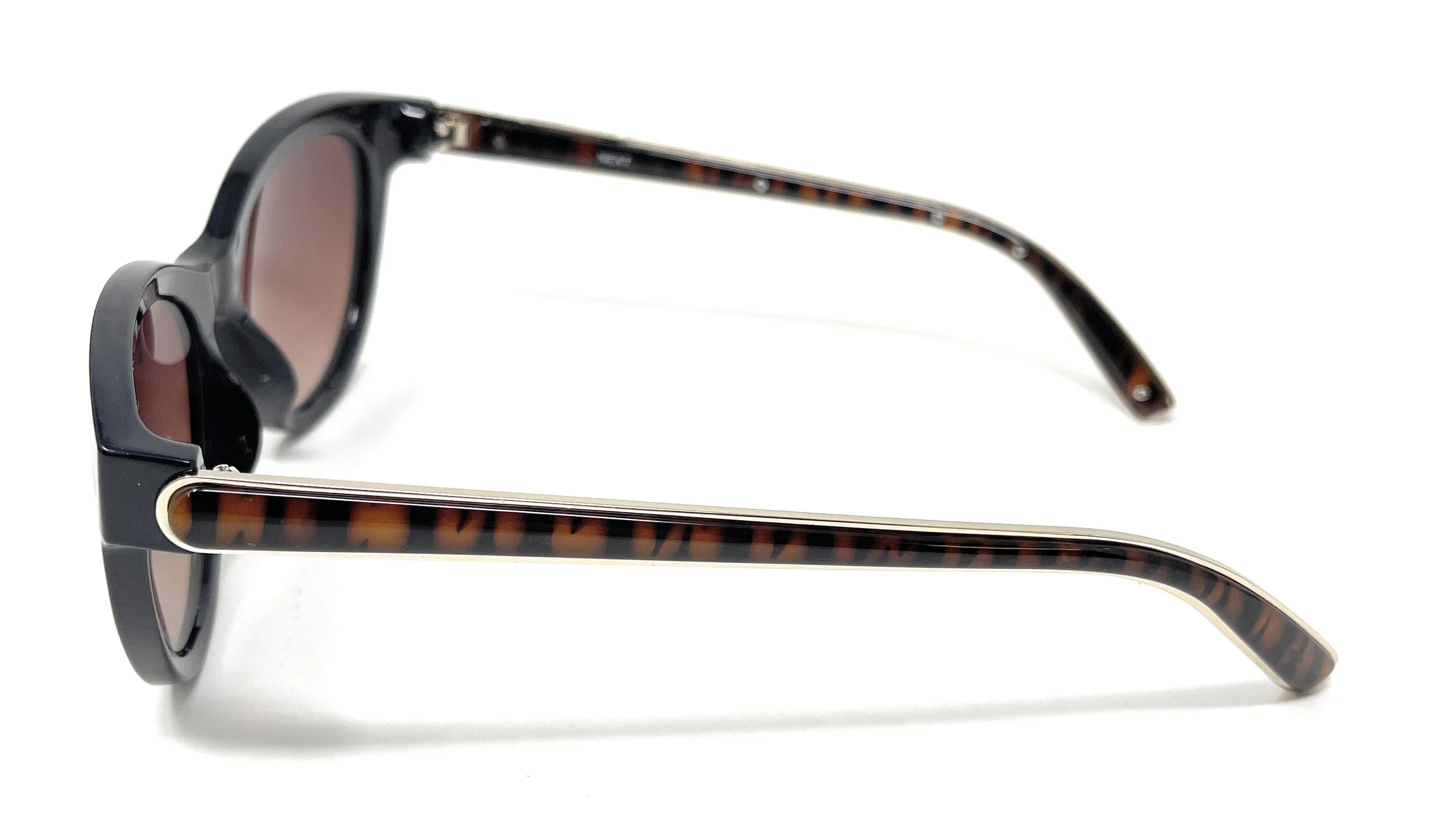 Sunglasses Black Brown Retro Frame with Brown Next 101