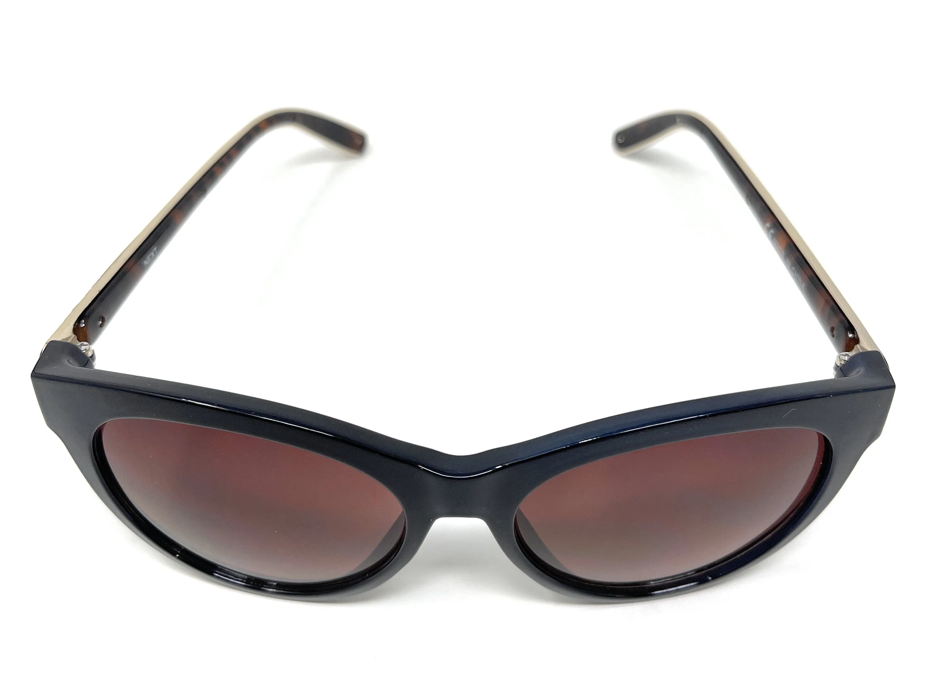 Sunglasses Black Brown Retro Frame with Brown Next 101