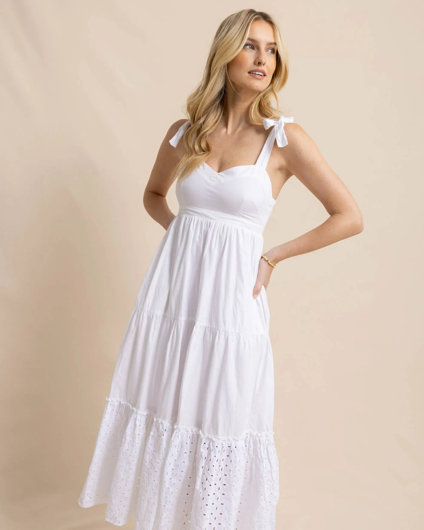 Sylvie Eyelet Maxi Dress