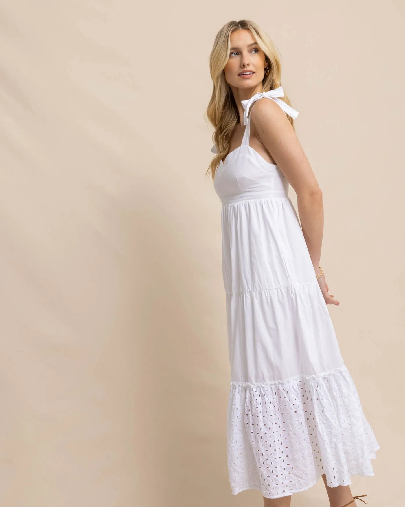 Sylvie Eyelet Maxi Dress