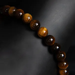 Tadhg Beaded Tiger Eye Bracelet