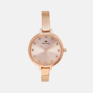 Timeless Rose Gold Analog Women Stainless Steel Watch 9004T-M3303