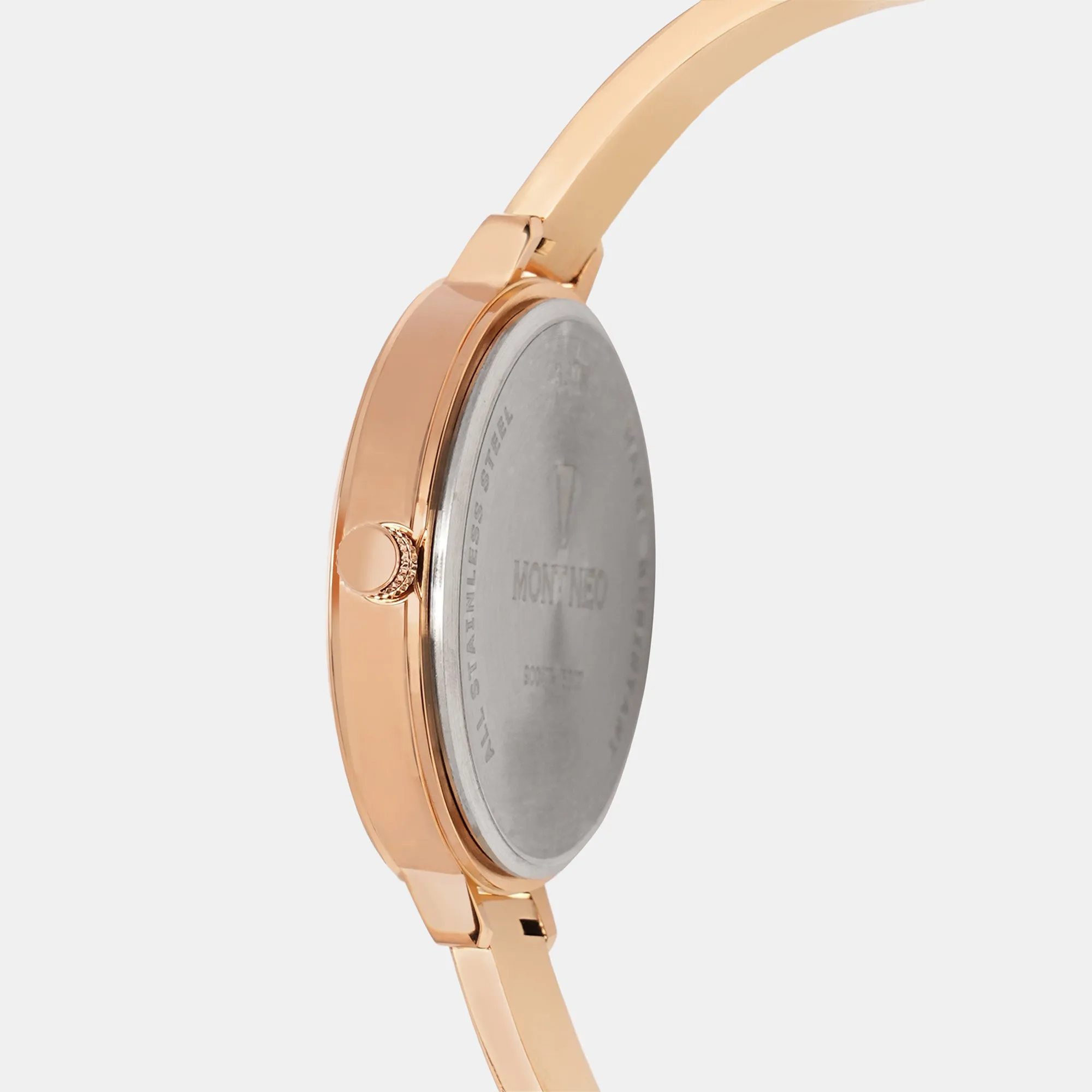 Timeless Rose Gold Analog Women Stainless Steel Watch 9004T-M3303