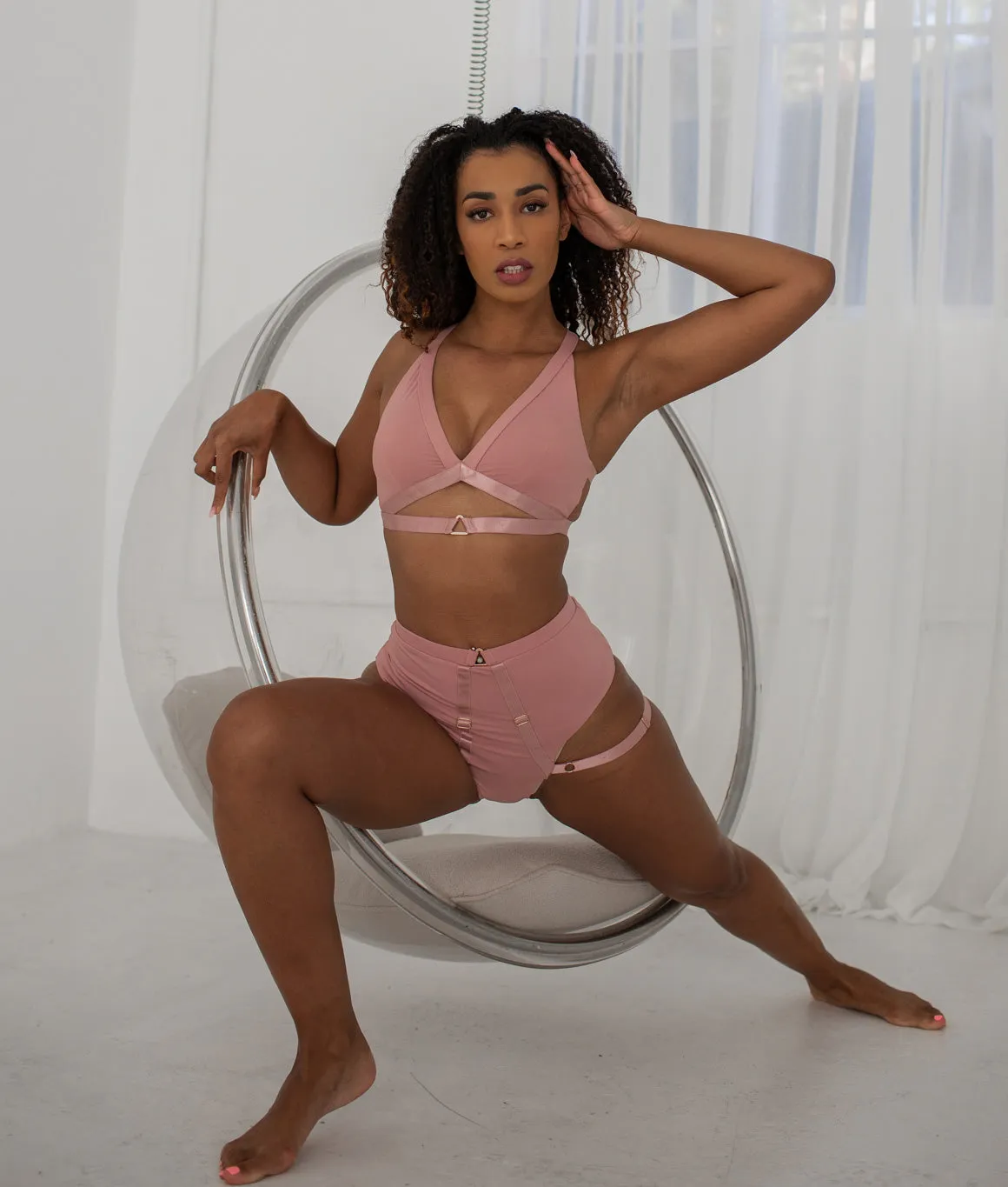 Tokio Shorts - Matte Blush Pink