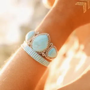 Turquoise Warrior Cuff