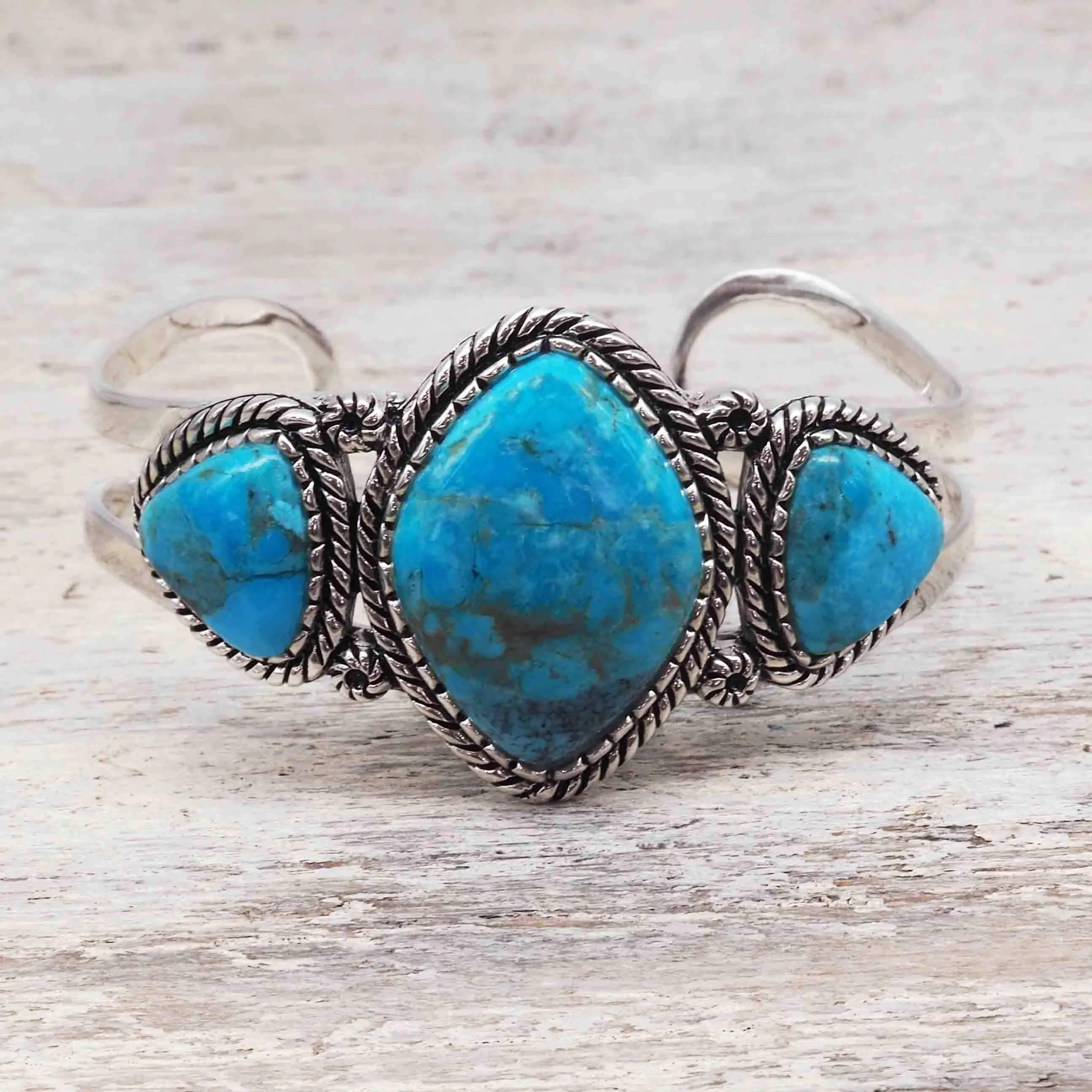 Turquoise Warrior Cuff