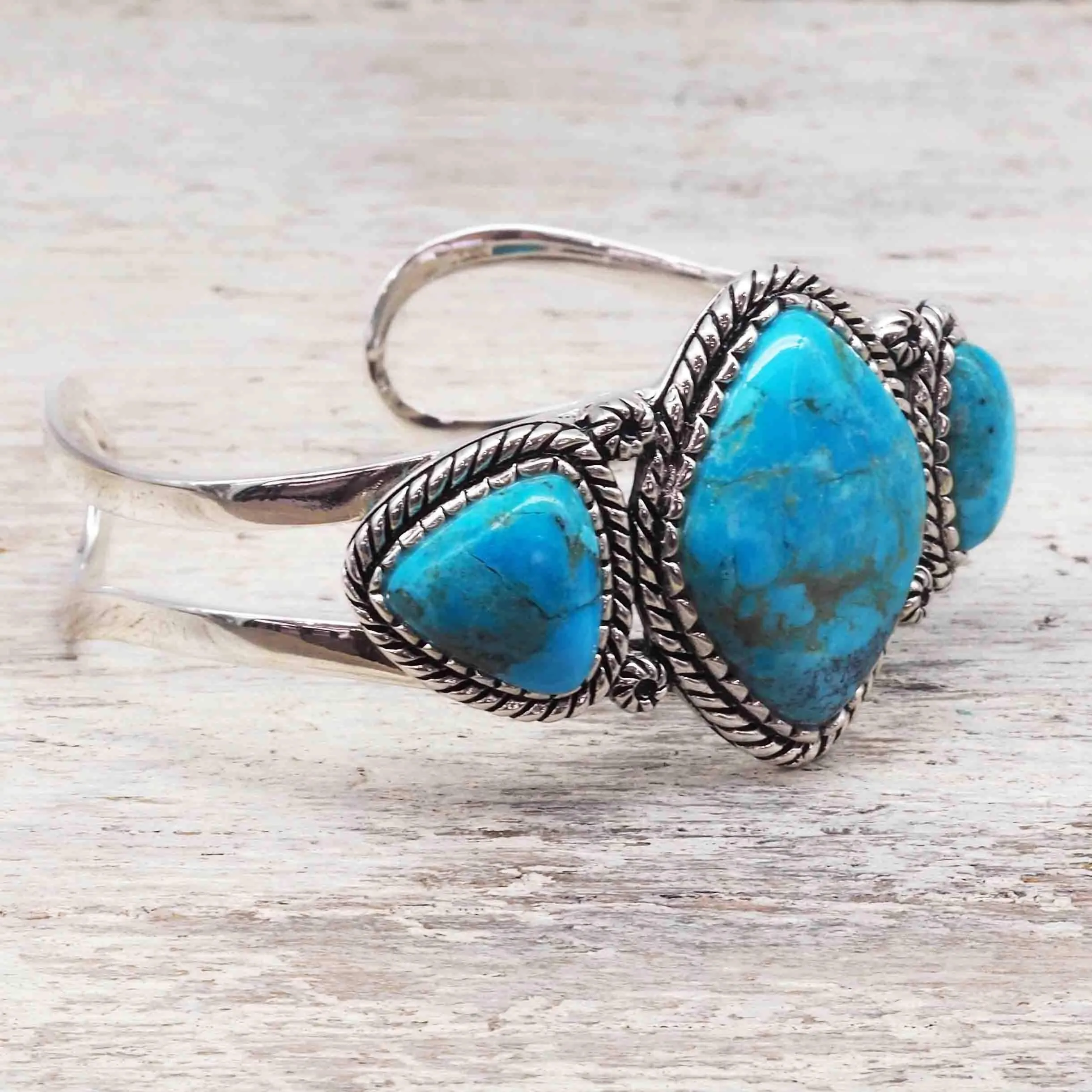 Turquoise Warrior Cuff