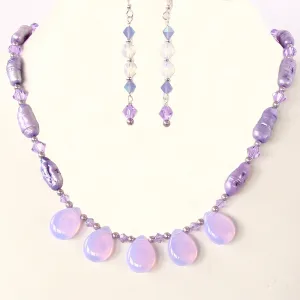 Ultra: Violet Jewelry Set