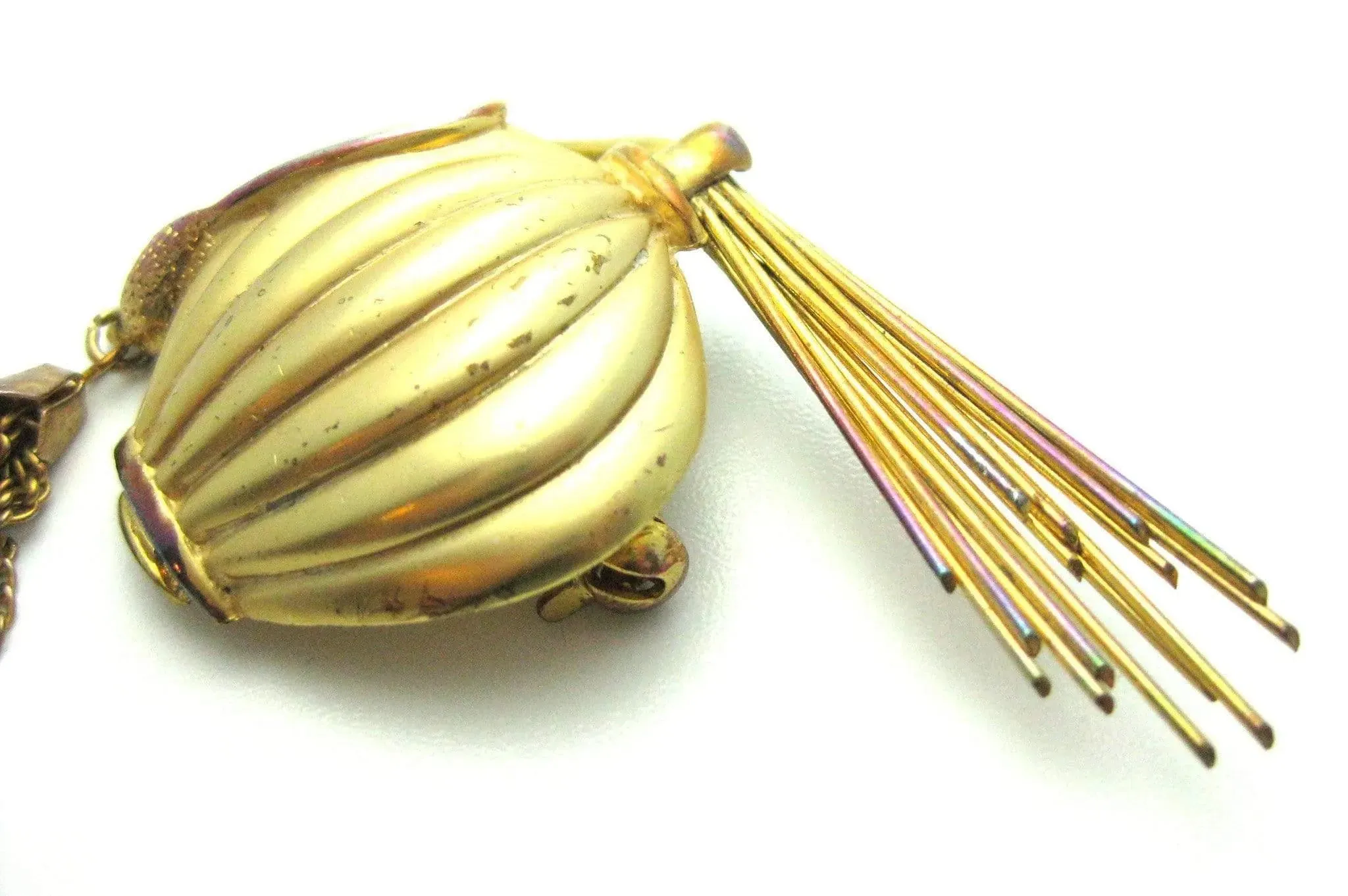 Vintage 1950s Scent Bottle Brooch